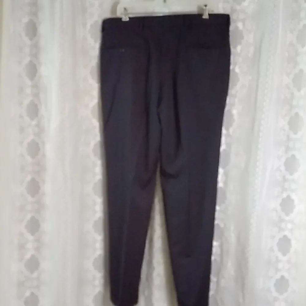 Jo's A Bank Elite Pants Suit Navy Blue Appropriate Size 36 / 38 No Tag